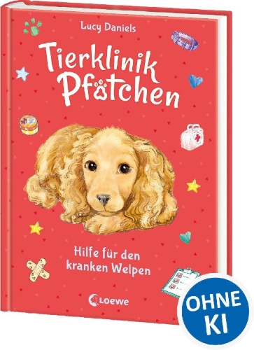 Buchcover und Innenansicht für das Buch: Animal Ark: Puppy in Peril