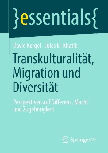 Buchcover und Innenansicht für das Buch: Transkulturalität, Migration und Diversität