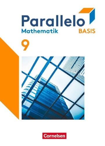 Buchcover und Innenansicht für das Buch: Parallelo - Basis - 9. Schuljahr - Schulbuch mit digitalen Hilfen, Erklärfilmen und Wortvertonungen