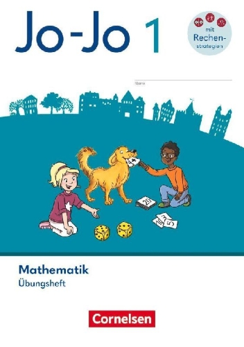 Buchcover und Innenansicht für das Buch: Jo-Jo Mathematik 1. Schuljahr - Allgemeine Ausgabe 2026 - Übungsheft