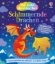 Buchcover und Innenansicht für das Buch: Mein buntes Glanzfolien-Buch: Schimmernde Drachen