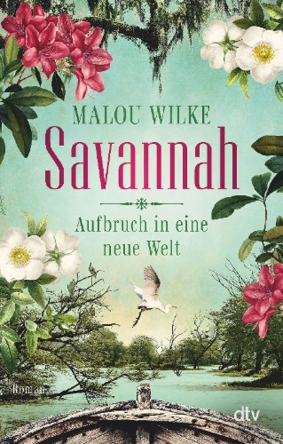 Buchcover und Innenansicht für das Buch: Savannah - Aufbruch in eine neue Welt