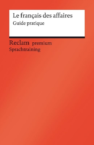 Buchcover und Innenansicht für das Buch: Le français des affaires