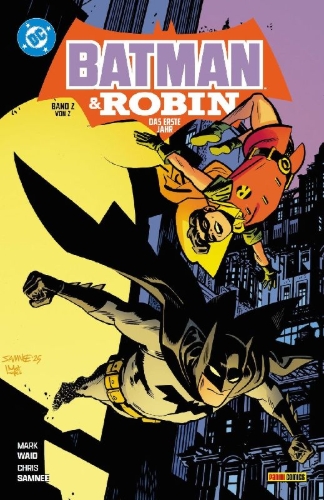 Buchcover und Innenansicht für das Buch: Batman & Robin: Year One #7-#12