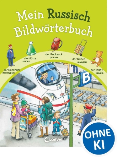 Buchcover und Innenansicht für das Buch: Mein Russisch Bildwörterbuch