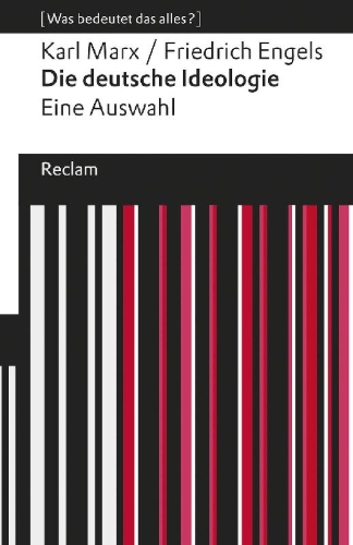 Buchcover und Innenansicht für das Buch: Die deutsche Ideologie