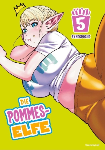 Buchcover und Innenansicht für das Buch: Elf-san wa Yaserarenai