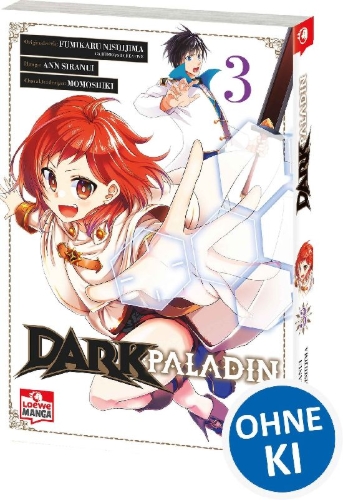 Buchcover und Innenansicht für das Buch: Ankoku Kishi no Ore Desu ga Saikyou no Seikishi o Mezashimasu
