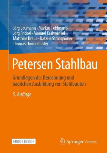Buchcover und Innenansicht für das Buch: Petersen Stahlbau