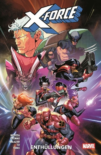 Buchcover und Innenansicht für das Buch: X-Force (2024) 6-10