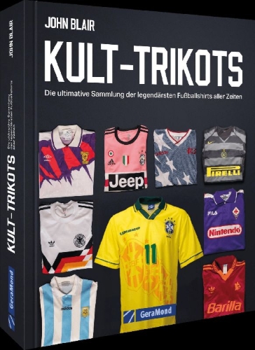Buchcover und Innenansicht für das Buch: Kult-Trikots