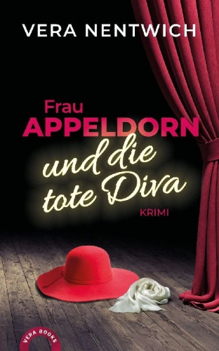 Buchcover und Innenansicht für das Buch: Frau Appeldorn und die tote Diva