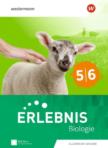 Buchcover und Innenansicht für das Buch: Erlebnis Biologie 5/6. Schulbuch. Allgemeine Ausgabe