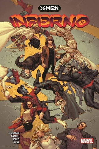 Buchcover und Innenansicht für das Buch: Inferno (2021) #1-#4