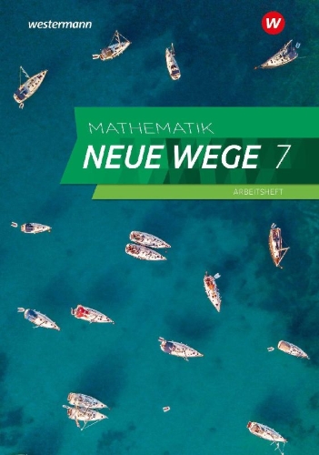 Buchcover und Innenansicht für das Buch: Mathematik Neue Wege SI 7. Arbeitsheft mit Lösungen. Für Hamburg