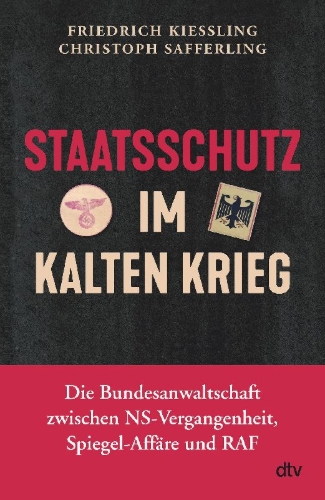 Buchcover und Innenansicht für das Buch: Staatsschutz im Kalten Krieg