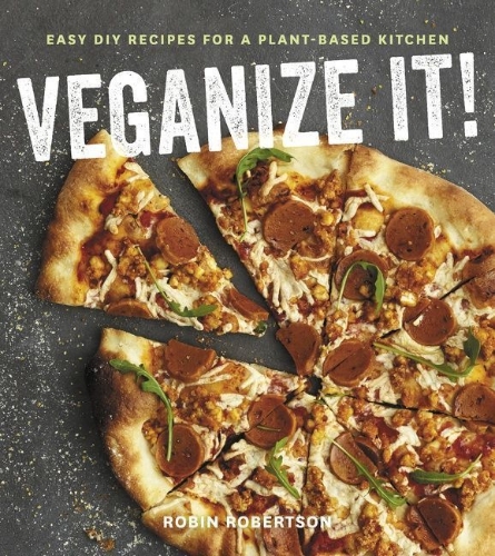 Buchcover und Innenansicht für das Buch: Veganize It!