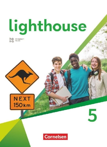 Buchcover und Innenansicht für das Buch: Lighthouse Band 5: 9. Schuljahr - General Edition - Schulbuch (Festeinband) mit digitalen Medien