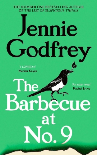 Buchcover und Innenansicht für das Buch: The Barbecue at No.9