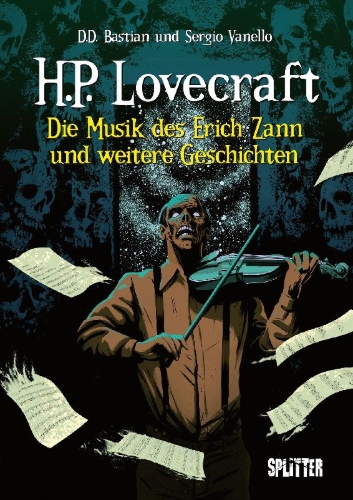 Buchcover und Innenansicht für das Buch: H.P. Lovecraft - La musica di Erich Zann e altri racconti