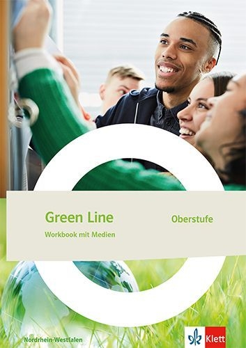 Buchcover und Innenansicht für das Buch: Green Line Oberstufe. Workbook mit Medien Klasse 12/13. Ausgabe Nordrhein-Westfalen