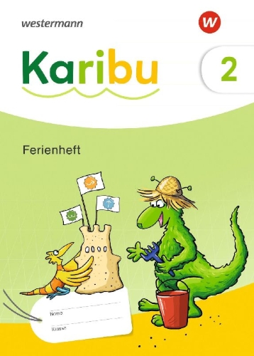 Buchcover und Innenansicht für das Buch: Karibu 2. Ferienheft- Ausgabe 2024