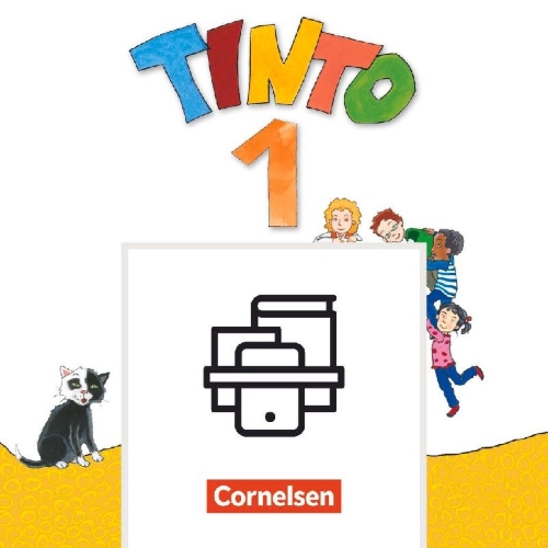 Buchcover und Innenansicht für das Buch: Tinto 1 - 1. Schuljahr - Neubearbeitung 2018 - Basiskompetenzen Deutsch Erstlesen - Buchstabenkurs mit Schreib- und Lesekurs Grundschrift; Grundübungen