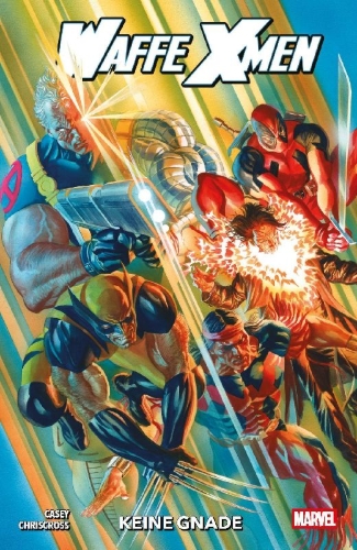 Buchcover und Innenansicht für das Buch: Weapon X-Men (2025) #1-#5
