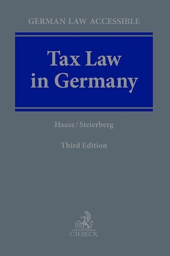 Buchcover und Innenansicht für das Buch: Tax Law in Germany