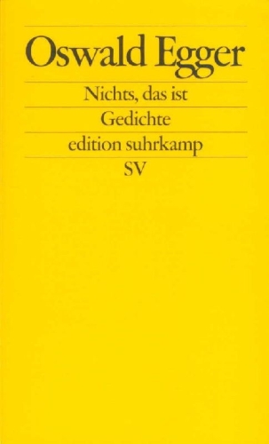 Buchcover und Innenansicht für das Buch: Nichts, das ist