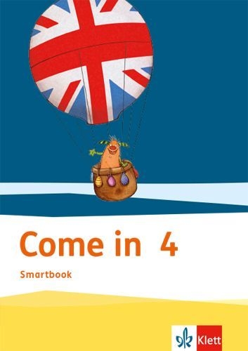 Buchcover und Innenansicht für das Buch: Come in 4. Smartbook Klasse 4. Ausgabe für Berlin, Hamburg, Hessen, Niedersachsen, Schleswig-Holstein und Thüringen ab 2018