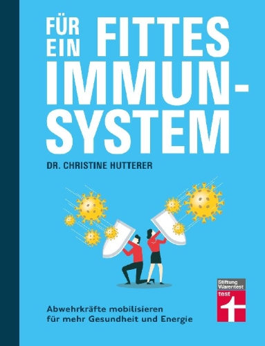 Buchcover und Innenansicht für das Buch: Für ein fittes Immunsystem