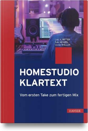 Buchcover und Innenansicht für das Buch: Homestudio Klartext