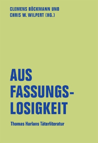 Buchcover und Innenansicht für das Buch: Aus Fassungslosigkeit