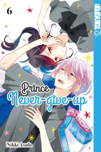 Buchcover und Innenansicht für das Buch: Prince Never-give-up 06