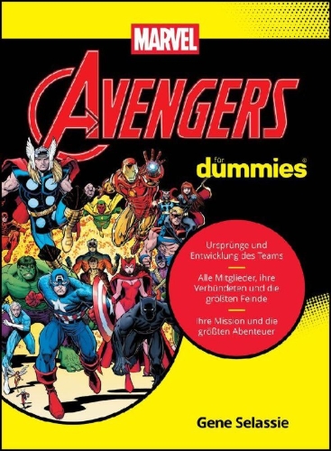 Buchcover und Innenansicht für das Buch: Avengers für Dummies