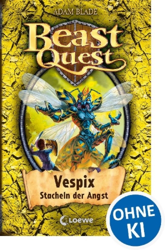 Buchcover und Innenansicht für das Buch:  Vespick the Wasp Queen