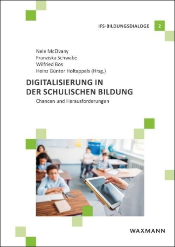 Buchcover und Innenansicht für das Buch: Digitalisierung in der schulischen Bildung