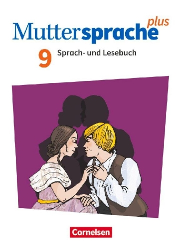 Buchcover und Innenansicht für das Buch: Muttersprache plus 9. Schuljahr - Schulbuch
