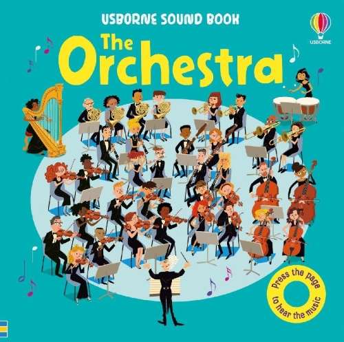 Buchcover und Innenansicht für das Buch: The Orchestra