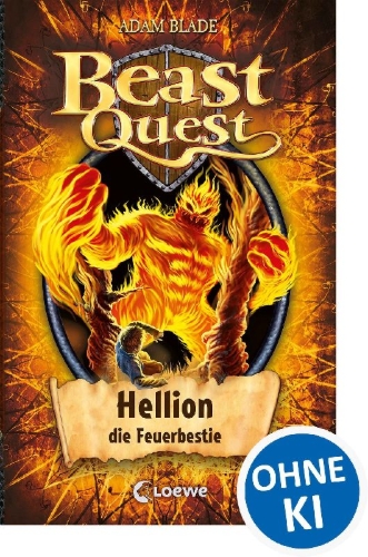 Buchcover und Innenansicht für das Buch: Hellion the Fiery Foe