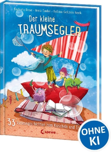 Buchcover und Innenansicht für das Buch: Der kleine Traumsegler (Band 4)