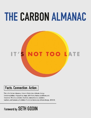 Buchcover und Innenansicht für das Buch: The Carbon Almanac
