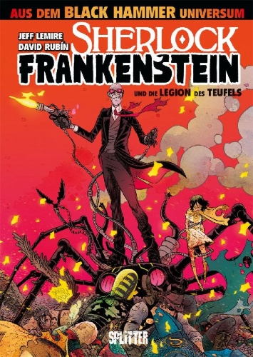 Buchcover und Innenansicht für das Buch: Black Hammer