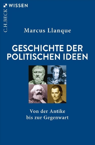 Buchcover und Innenansicht für das Buch: Geschichte der politischen Ideen