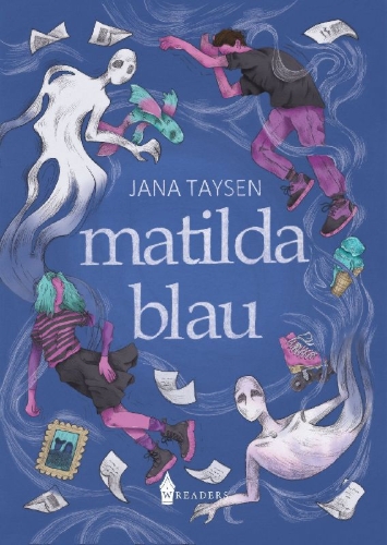 Buchcover und Innenansicht für das Buch: matildablau