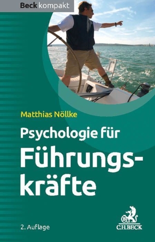 Buchcover und Innenansicht für das Buch: Psychologie für Führungskräfte