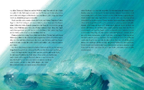 Buchcover und Innenansicht für das Buch: Meine große Kinderbibel