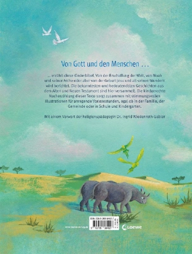Buchcover und Innenansicht für das Buch: Meine große Kinderbibel