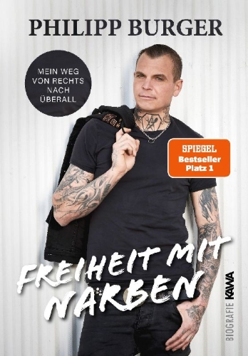 Buchcover und Innenansicht für das Buch: Freiheit mit Narben